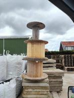 Diverse houten en plastic kabelhaspels, Ophalen, Zo goed als nieuw, Rond, Hout