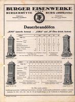 Burger Eisenwerke Juno Coal Stoves (ca 1920), Boeken, Ophalen of Verzenden, Gelezen