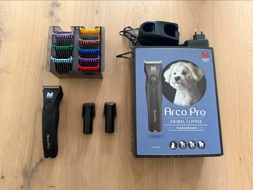 Moser Arco Pro hondentrimmer met 3 accu’s + opzetkammen, Dieren en Toebehoren, Honden-accessoires, Zo goed als nieuw, Ophalen of Verzenden