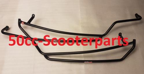 Achtervalbeugelset Vespa Primavera glans zwart achterkant 10, Motoren, Tuning en Styling, Ophalen of Verzenden
