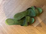 Gucci instapschoen met hak, maat 39, Groen, Sandalen of Muiltjes, Ophalen of Verzenden, Gucci