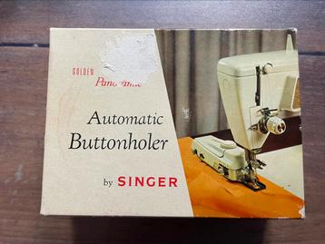 Singer buttonholer