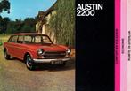 Folder Austin 2200 (ca.1973), Boeken, Auto's | Folders en Tijdschriften, Gelezen, Overige merken, Verzenden