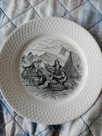 Uit 1836 P. Regout Maastricht Rustic bord, Antiek en Kunst, Antiek | Servies los, Ophalen of Verzenden