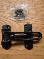 Zwarte kierstandhouder met Schroeven  3 stuks samen 10 euro, Ophalen of Verzenden, Nieuw, IJzer, Schuif of Grendel