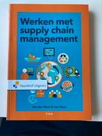 Werken met supply chain management, Boeken, Ophalen of Verzenden, Zo goed als nieuw, Management