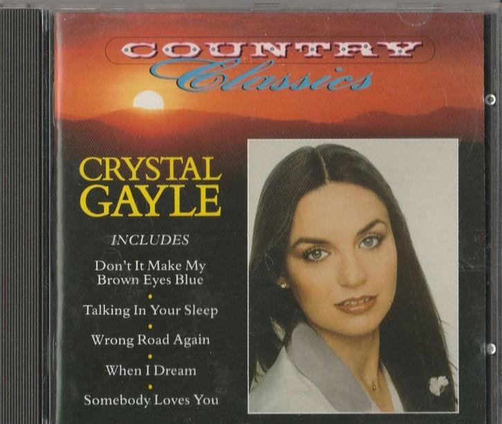CD Crystal Gayle – Country Classics, Cd's en Dvd's, Cd's | Country en Western, Zo goed als nieuw, Ophalen of Verzenden