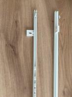Gordijnrails, Ophalen, Gebruikt, Wit, 100 tot 150 cm