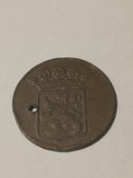 VOC DUIT JAAR 1780 MET GESLAGEN GAT., Postzegels en Munten, Verzenden, Vóór koninkrijk, Overige waardes, Losse munt