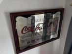 Vintage Coca Cola spiegel, Ophalen, Rechthoekig, 50 tot 100 cm, Minder dan 100 cm
