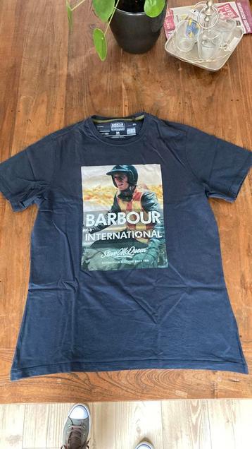 Barbour Steve McQueen t-shirt maat medium 