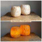 Alabaster Waxinelichthouders - Set 13, Overige materialen, Wit, Nieuw, Ophalen of Verzenden