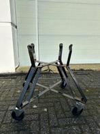 Big Green Egg Nest met sidetables Onderstel op wieltjes, Ophalen, Houtskool, Vrijstaand, Big Green Egg (origineel)