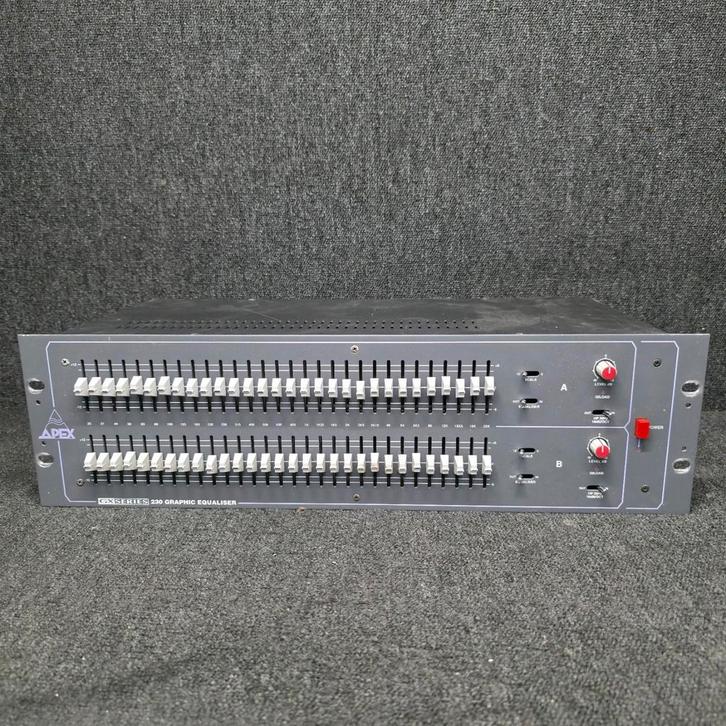 APEX GX 230    equalizer, Muziek en Instrumenten, Effecten, Gebruikt, Equalizer, Ophalen of Verzenden