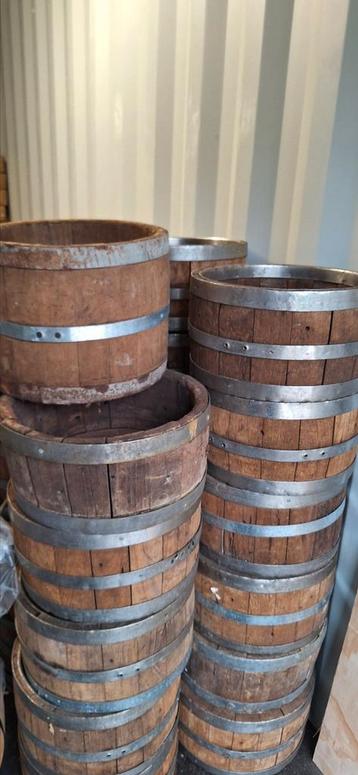 Voor huis tuin en keuken gebruik oude kaaskuipen  beschikbaar voor biedingen