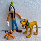 Disney Goofy en Pluto figuren, Ophalen of Verzenden, Goofy of Pluto, Zo goed als nieuw, Beeldje of Figuurtje