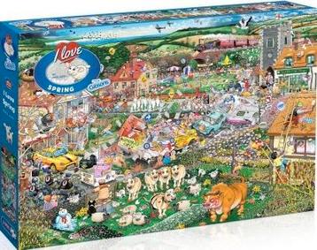 Gibsons - I Love Spring - 1000 stukjes beschikbaar voor biedingen