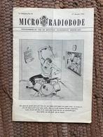 Micro radiobode 1e jaargatno 16 17 januari 1954, Ophalen of Verzenden