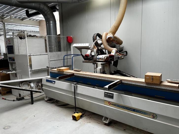 Masterwood Teknomat 2000 TF, Zakelijke goederen, Machines en Bouw | Houtbewerking, Ophalen