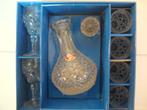 Bohemia kristal 24% sherryset, Antiek en Kunst, Antiek | Glas en Kristal, Ophalen of Verzenden