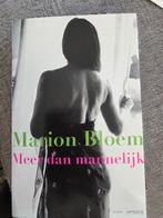 Meer dan mannelijk - Marion Bloem, Boeken, Gelezen, Ophalen of Verzenden, Nederland, Marion Bloem