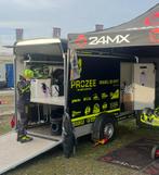 Konag Enkelasser Aanhangwagen - Karting/Motorcross, Auto diversen, Aanhangers en Bagagewagens, Ophalen, Gebruikt