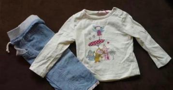 HEMA set shirt en broek in maat 68 beschikbaar voor biedingen