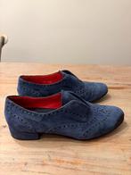 Loafer / instapper Pas de Rouge donkerblauw 38,5, Kleding | Dames, Schoenen, Pas de rouge, Instappers, Zo goed als nieuw, Verzenden