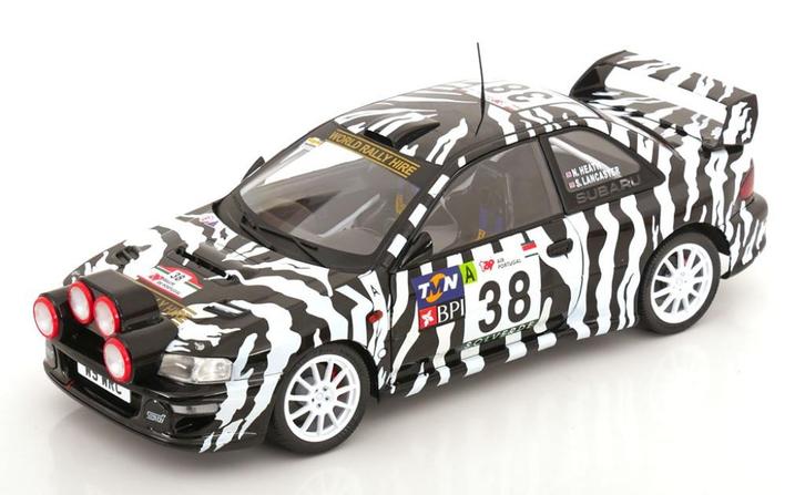 Subaru Impreza S5 WRC No.38, Rally Portugal 2001, Solido, Hobby en Vrije tijd, Modelauto's | 1:18, Nieuw, Solido, Ophalen of Verzenden