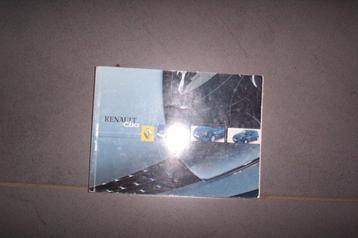 Gebruikershandleiding RENAULT CLIO type 2  1998/2004  beschikbaar voor biedingen