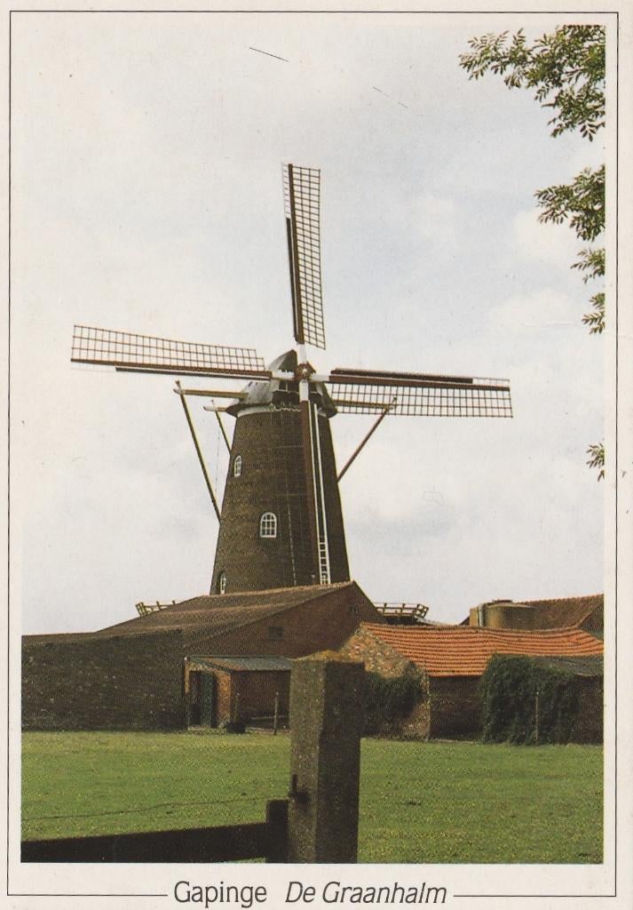 GAPINGE Molen De Graanhalm, Verzenden, 1980 tot heden, Ongelopen, Zeeland