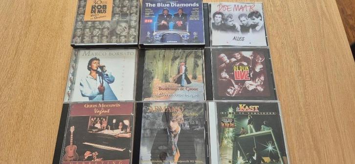 cd's nederlandse zangers, Cd's en Dvd's, Cd's | Pop, Zo goed als nieuw, 1980 tot 2000, Boxset, Ophalen of Verzenden