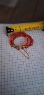 Bloed koraal kinder armband, Ophalen of Verzenden, Overige materialen, Armband