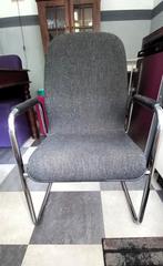 2 Bureau stoelen, Ophalen, Gebruikt, Grijs, Bureaustoel