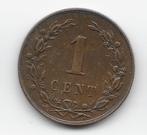 Nederland 1 cent 1878 KM# 107.1, Postzegels en Munten, Munten | Nederland, Verzenden, Koning Willem III, 1 cent, Losse munt