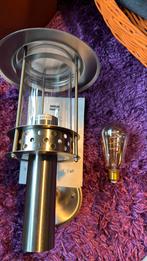 Nieuwe rvs Buitenlamp inc led lamp., Overige typen, Nieuw, Ophalen of Verzenden, Netvoeding