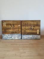 2x schilderij van Varga met certificaat, Ophalen of Verzenden