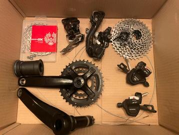 Mtb groepset 2x10 NIEUW Sram Shimano beschikbaar voor biedingen