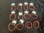 Partij 13 stuks armbandjes Ibiza hout A44, Sieraden, Tassen en Uiterlijk, Armbanden, Ophalen of Verzenden, Zo goed als nieuw, Overige kleuren