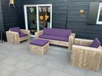 Loungeset tuinbank Gratis Bezorgd |Douglas & Steigerhout, 5 zitplaatsen, Steigerhout, Nieuw, Ophalen of Verzenden