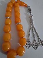 💫💫💫Gele Amber Gebedsketting / Tasbih💫💫💫KEHRİBAR TESBİH, Ophalen of Verzenden