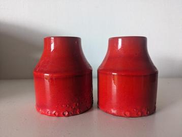 Mooie Töreboda keramische vaasjes uit Zweden, jaren 50 beschikbaar voor biedingen