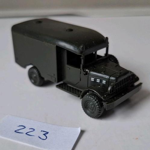 Roco Minitanks 223, Dodge Ambulance WC54 0,75 ton, 1/87, Hobby en Vrije tijd, Modelauto's | 1:87, Gebruikt, Bus of Vrachtwagen