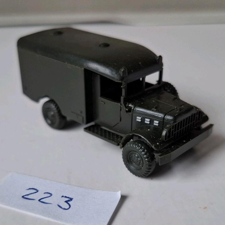 Roco Minitanks 223, Dodge Ambulance WC54 0,75 ton, 1/87, Hobby en Vrije tijd, Modelauto's | 1:87, Gebruikt, Bus of Vrachtwagen