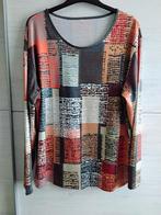 Shirt van travelstof maat 48, Kleding | Dames, Grote Maten, Ophalen of Verzenden, Zo goed als nieuw, Overige kleuren, Shirt of Top