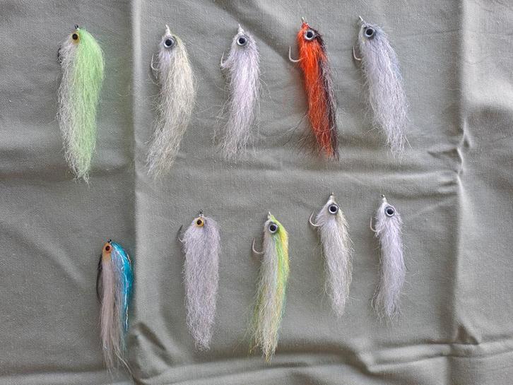 Streamer set compleet, Watersport en Boten, Hengelsport | Vliegvissen, Nieuw, Complete set, Ophalen of Verzenden