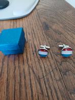 Manchetknopen Nederlandse Vlag - Nieuw met Giftbox, Ophalen of Verzenden, Nieuw