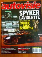 AutoV.: Renault Clio Sport en Williams, Audi TT, Nissan 350Z, Ophalen of Verzenden, Zo goed als nieuw, Algemeen