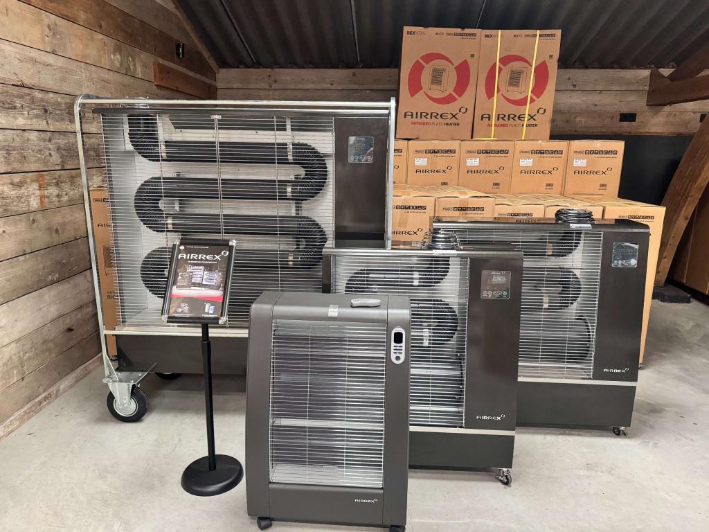 Airrex infrarood Heater Verwarming Kachel Diesel Elektrisch, Doe-het-zelf en Verbouw, Verwarming en Radiatoren, Hoog rendement (Hr)