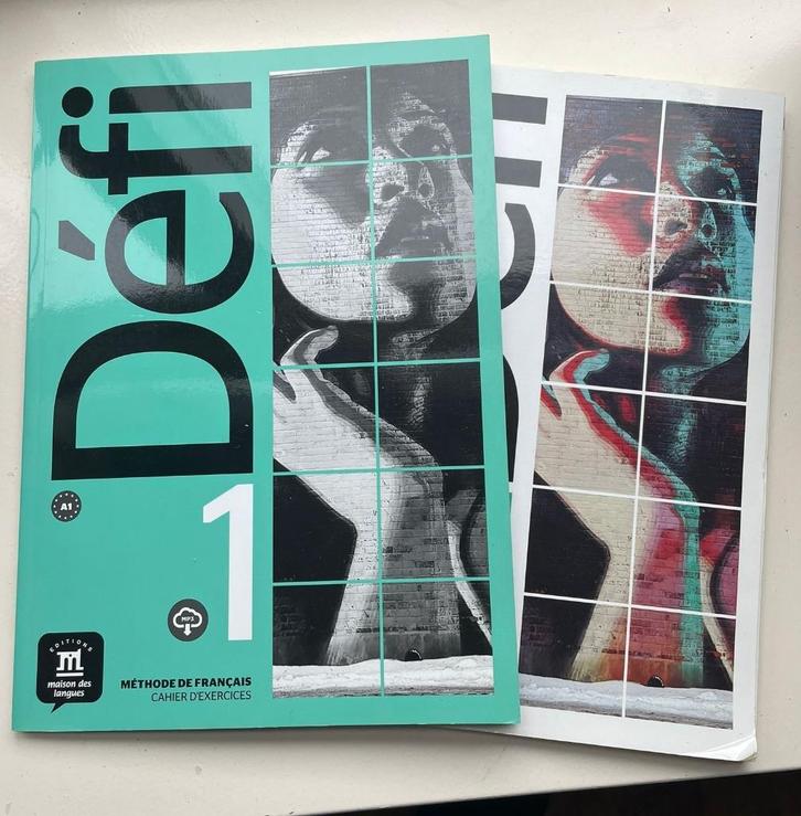 Défi 1 – Méthode de Français (A1) + Workbook + Audio CD, Boeken, Taal | Frans, Gelezen, Non-fictie, Ophalen of Verzenden